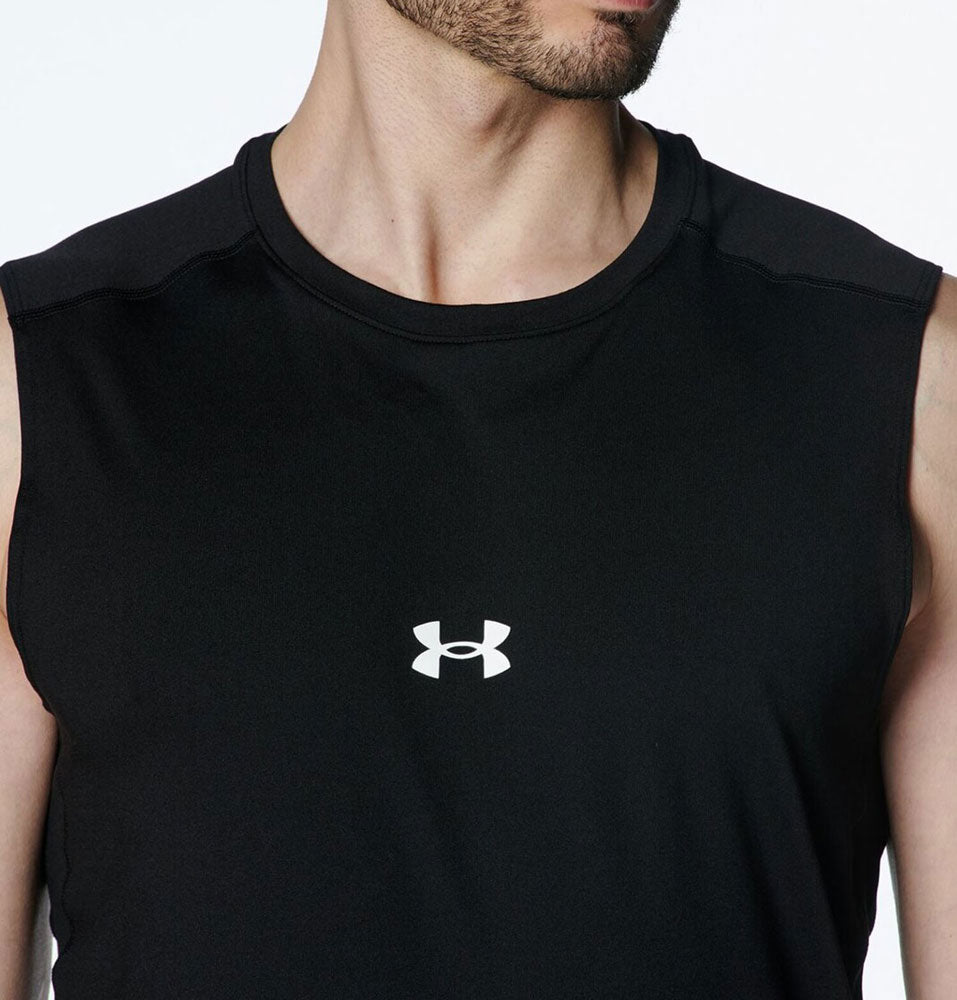 UA Heatgear Comfort Fitted Sleeveless Crew Sh