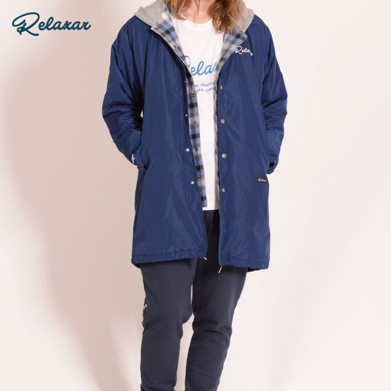 Relaxar Long Coach Jacket, Men's Outerwear, Casual Wear