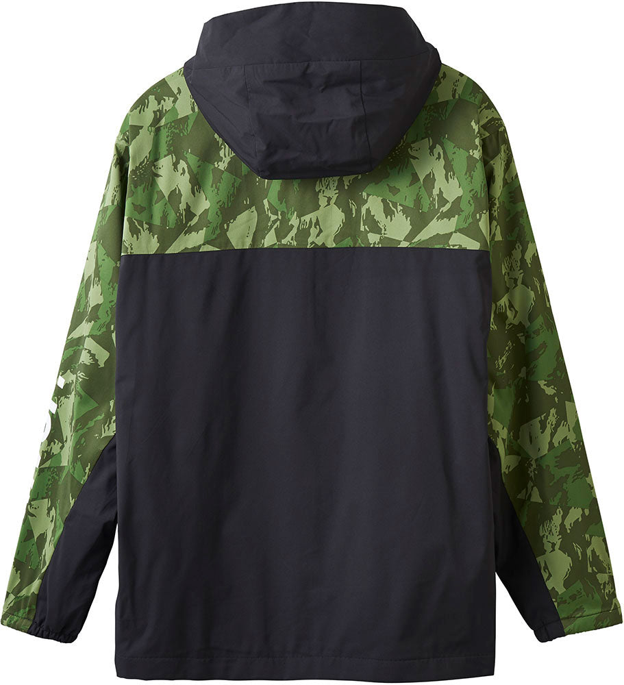 メンズ HEATNAVI 総柄グラフィック スリーブロゴ フルジップフーディー 上下セット