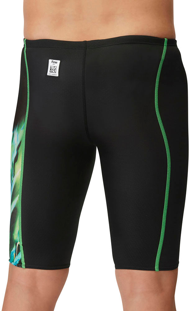 Men's Racing Swimsuit, Racing Spats, Half Leg, WA Approved, Swimming, Official Competition