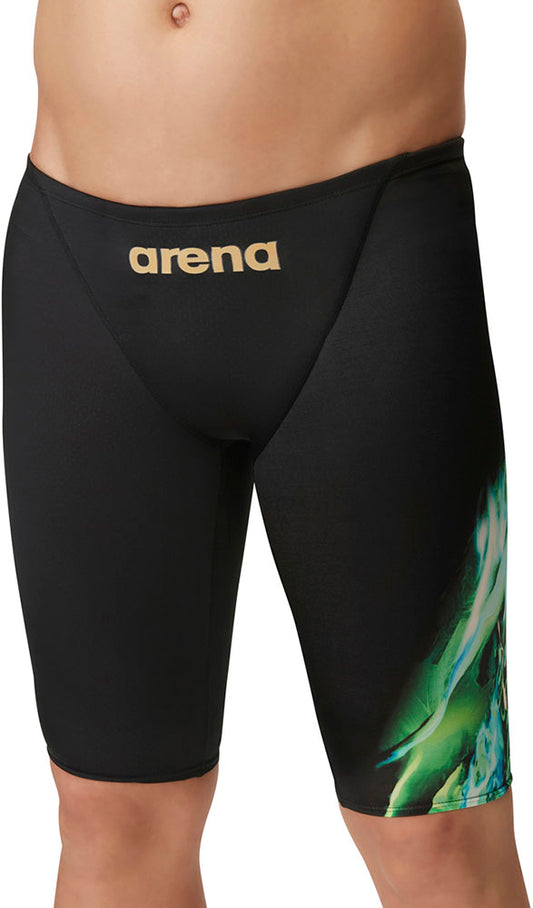 Men's Racing Swimsuit, Racing Spats, Half Leg, WA Approved, Swimming, Official Competition