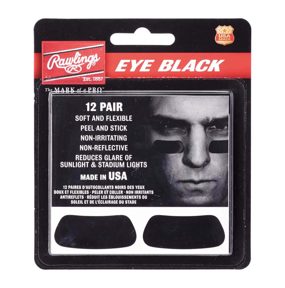 Baseball Eye Black Available in 7 colors Film ink Sticker type