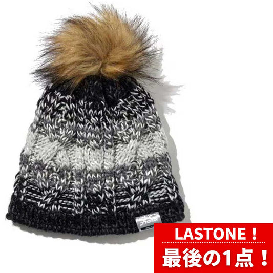 PHENIX グラデーション ファー ビーニー ジュニア ニット帽子 スキー スノーボード