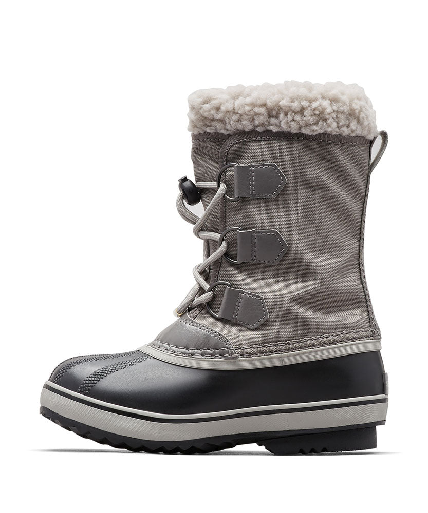 キッズ ジュニア ユートパックナイロン ウォータープルーフ スノーブーツ 子供用 冬靴