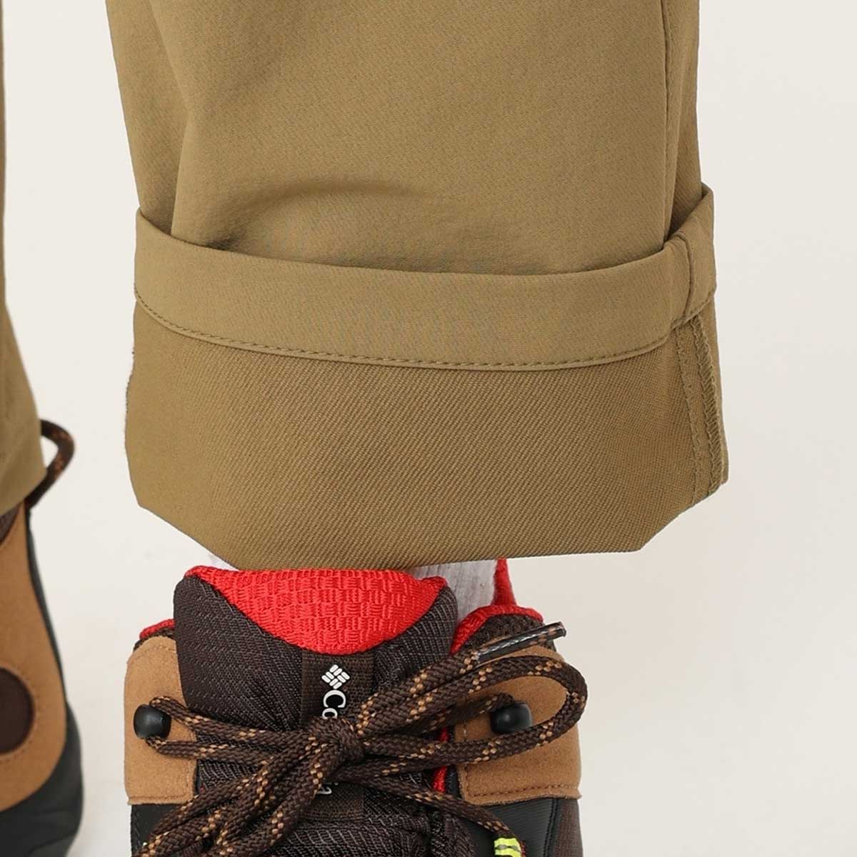 サドルトレイルパンツ メンズ ロングパンツ トレッキングパンツ ストレッチウーブン