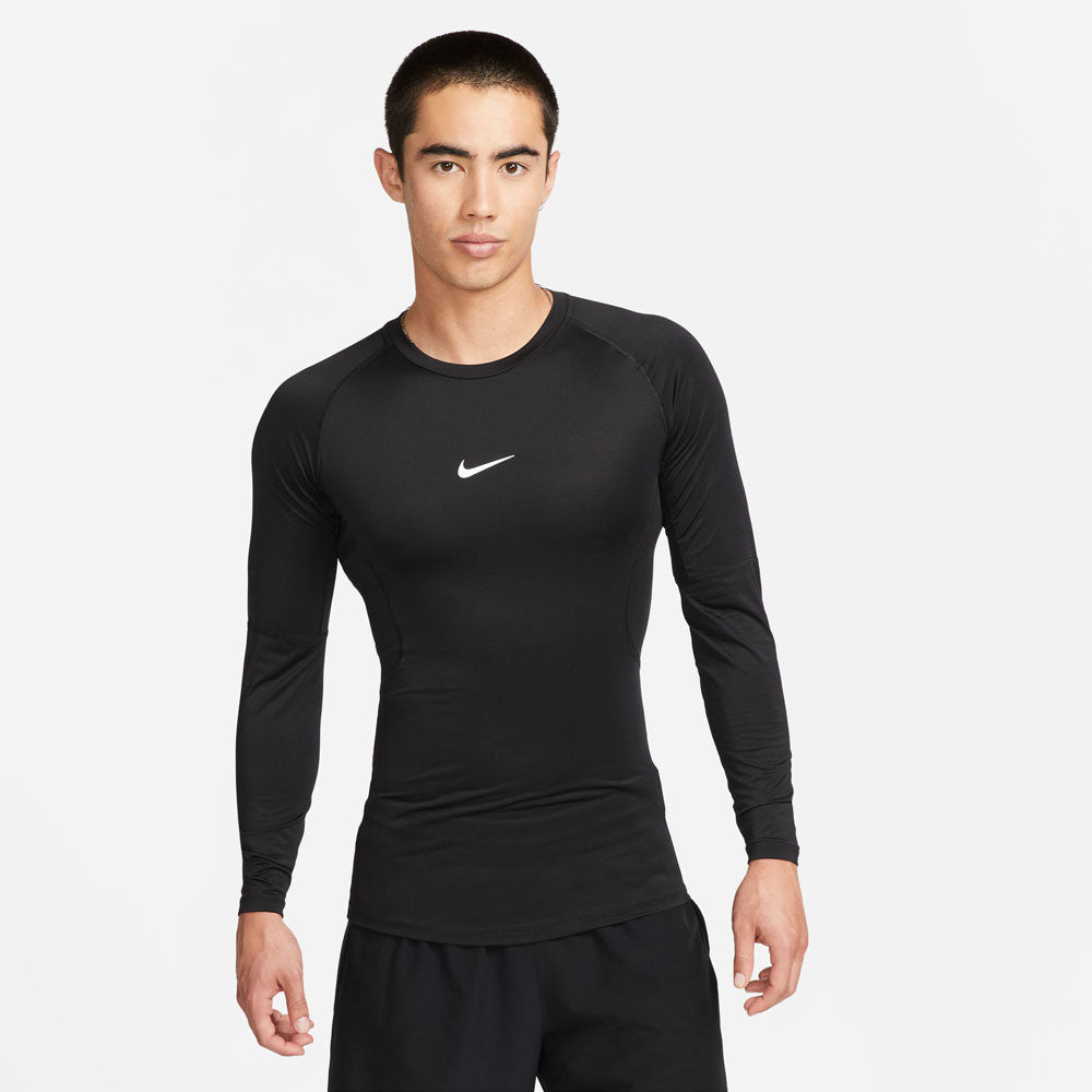 NIKE PRO MEN'S Dri-FIT Tight Long Sleeve Fitness Top