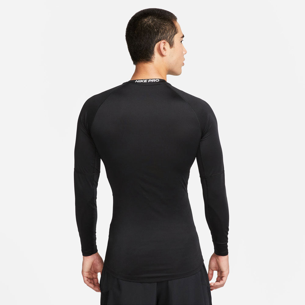 NIKE PRO MEN'S Dri-FIT Tight Long Sleeve Fitness Top