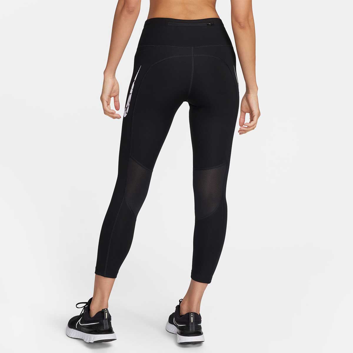 Women's Mid Rise 7/8 Running Leggings with Pockets Running Spats