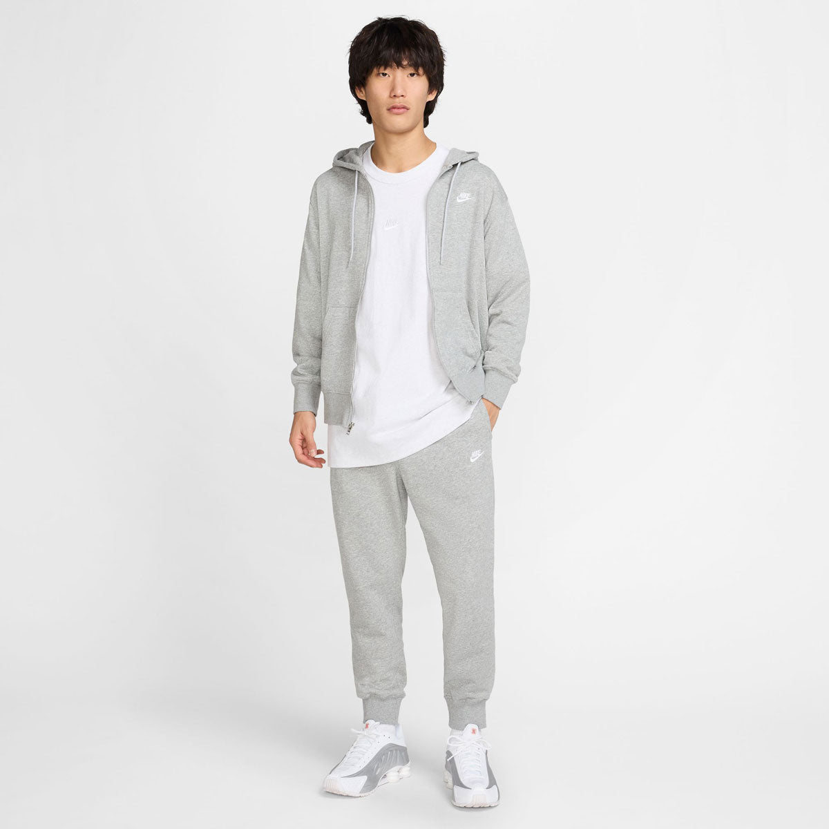 ナイキ メンズ クラブ FT L/S フルジップフーディー パーカー トップス アウター