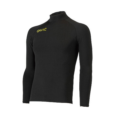 Long Sleeve Compression Shirt Soccer Futsal Wear Black