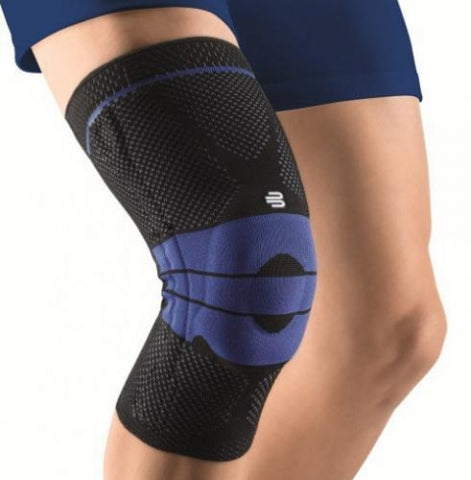 Black knee support for knees GenuTrain
