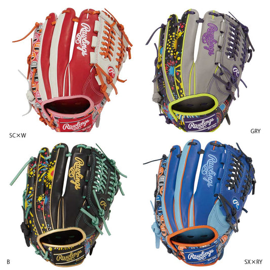 General softball glove HOH GRAPHIC Graphic N64 All-round