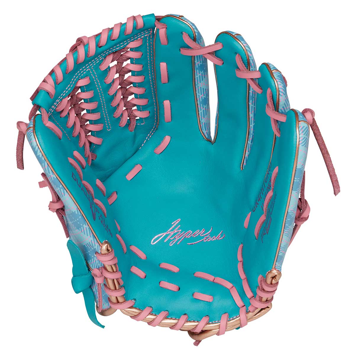 Soft baseball glove HYPER TECH graphic tartan check all-round