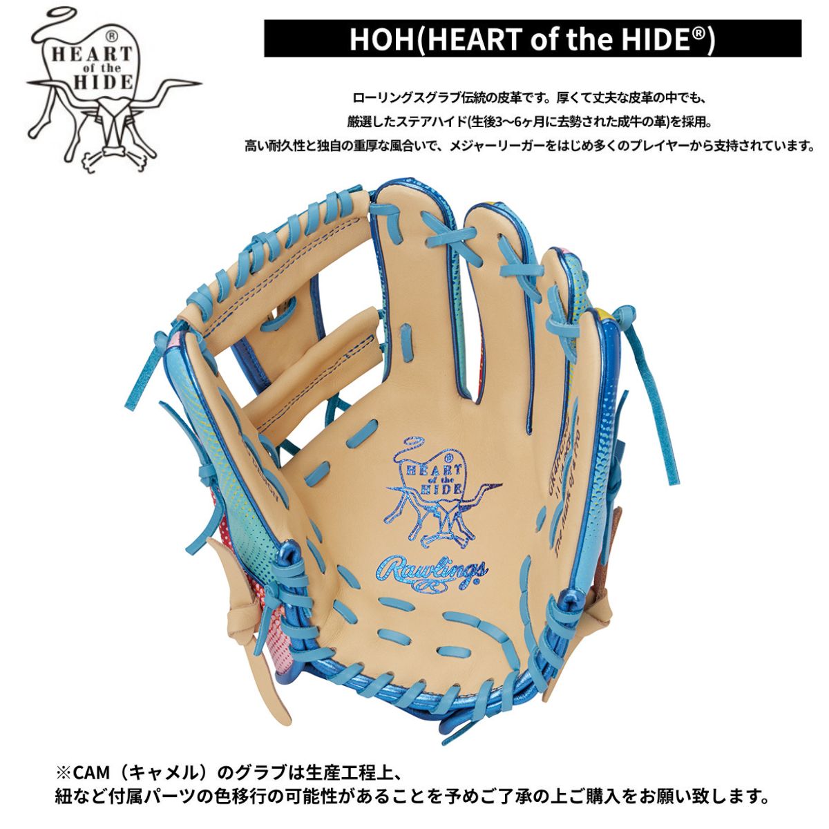 B品 軟式グラブ 内野手用 HOH GRAPHIC PARADISE 一般 大人