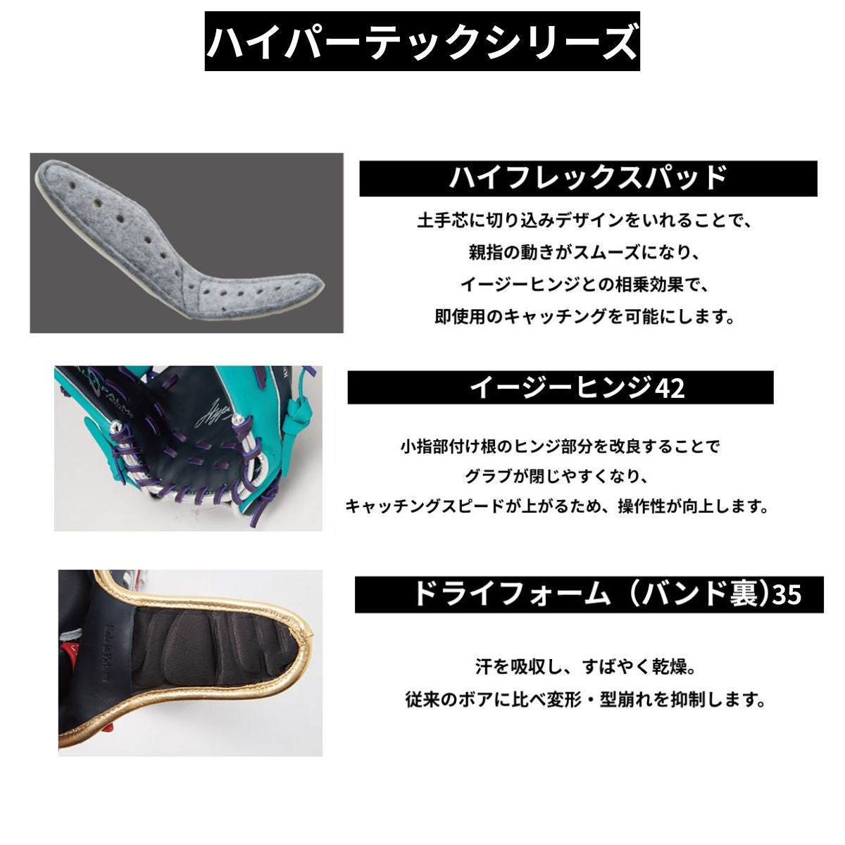 B品 グラブ 軟式野球 内野 軟式 HYPER TECH COLOR SYNC 内野手用 