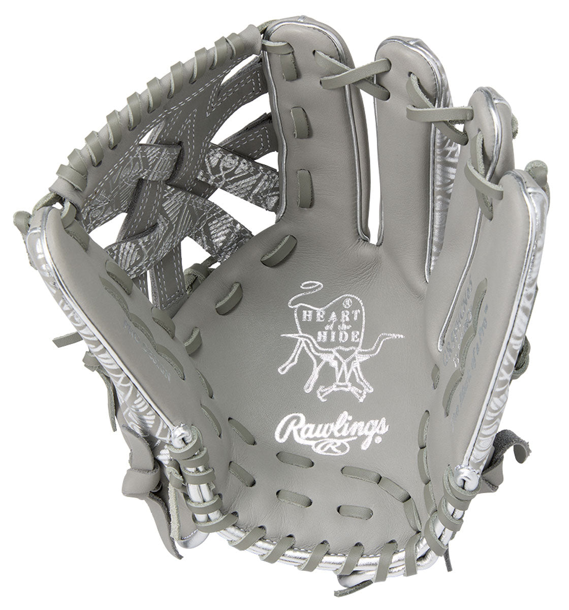 HG グレー 硬式グローブ 新品】 スラッガー久保田JAPAN 硬式グローブ / 内野手用 無料型付け