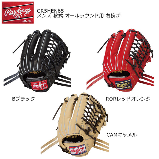 軟式グローブ グラブ HOH PRO EXCEL N65 メンズ 野球 オールラウンド用