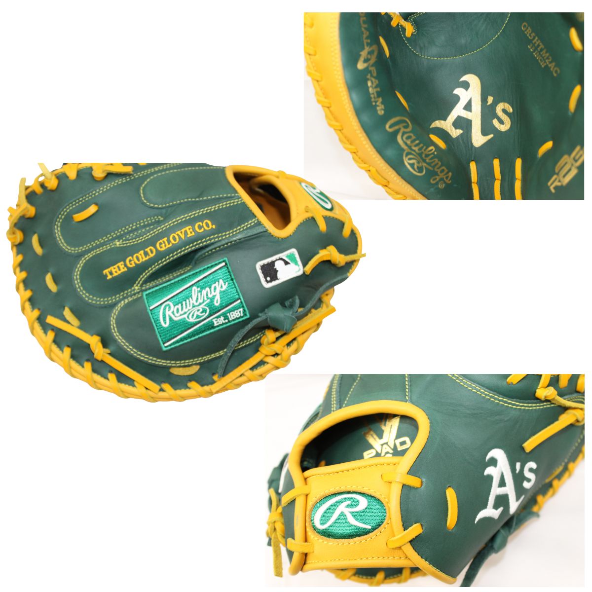 B品 ミット 軟式グラブ キャッチャー 捕手 HYPER TECH MLB メジャーリーグ