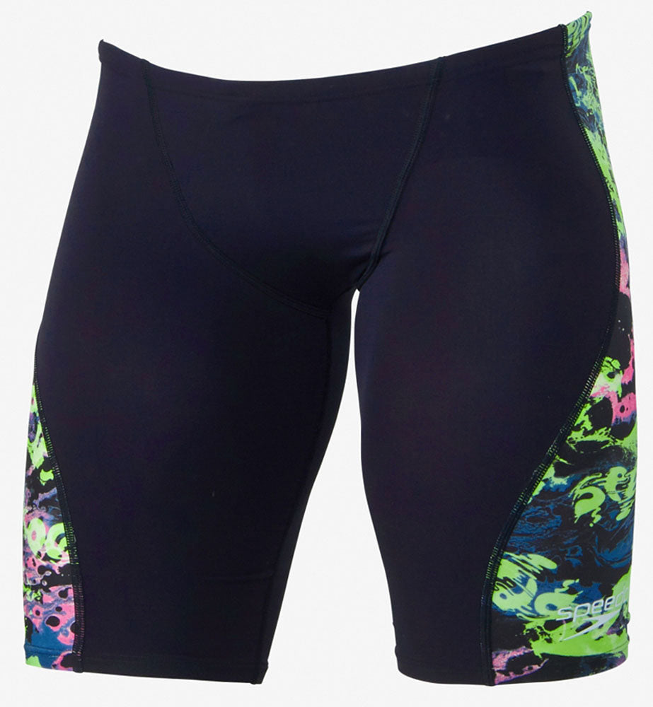 Men's Pro Hybrid 2 Jammer Competition Swimwear Swimming FINA