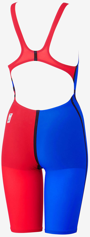 Women's Competition Swimsuit Fastskin Pro 3 Open Back Kneeskin Swimming