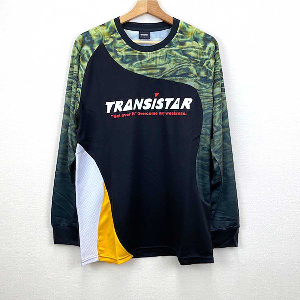 L/S Game Shirt DEEP SEA Long Sleeve Game Shirt Deep Sea Black x Yellow