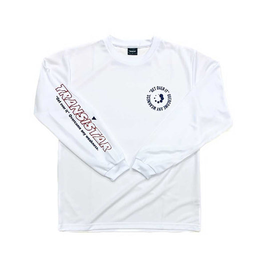 長袖ドライTシャツ 「Get over circle logo」 ハンドボール ロンＴ