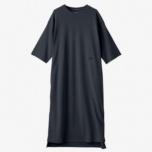 ショートスリーブワンポイントワンピース トレッキング アウトドア カジュアル 速乾