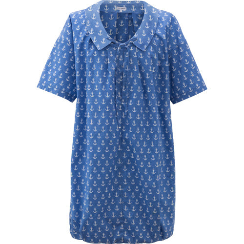 Disposal W ANCHOR P TUNIC Anchor Print Tunic Dress