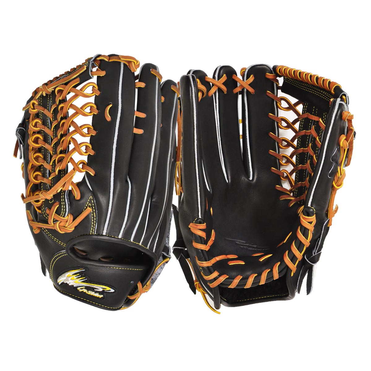 Ip.043-Pc Outfielder Hard Glove Steer Leather Left Throw