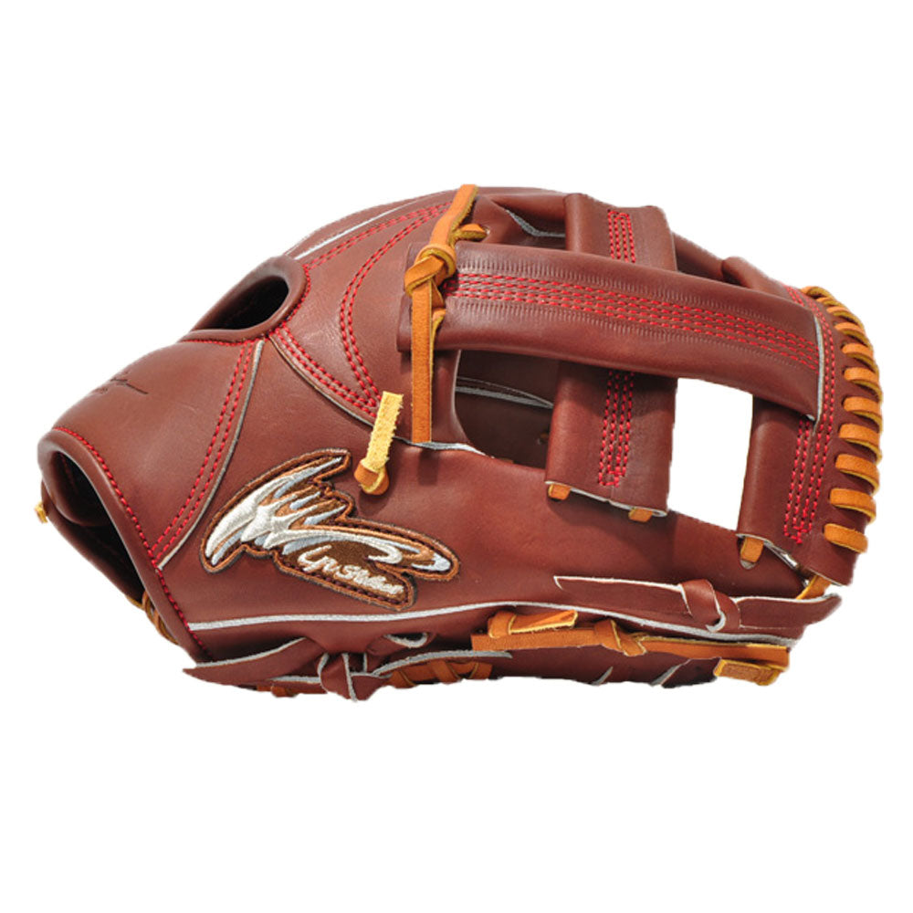 Baseball Glove, Ohibiki Model, Infielder's Glove, Kip Leather