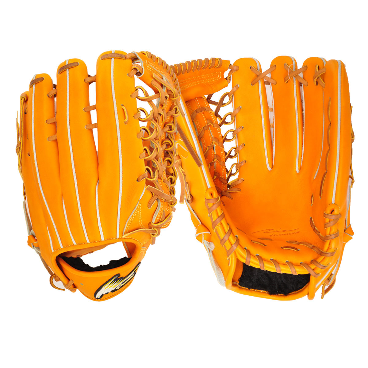 Ip.043-Pc Outfielder Hard Glove Steer Leather