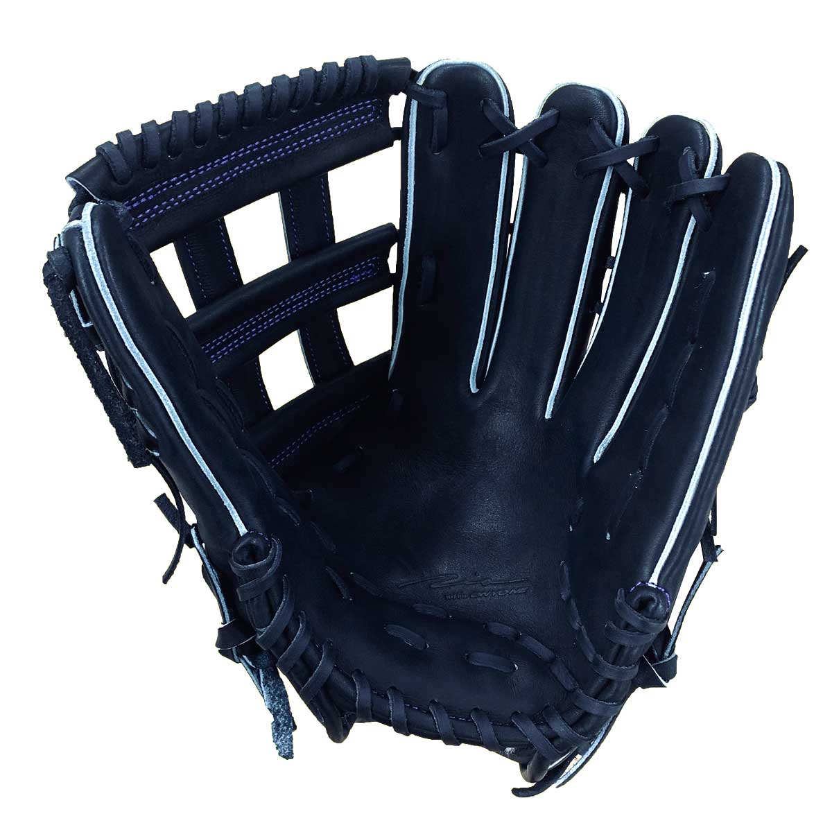 Hardball glove, outfield glove, right-handed, steer