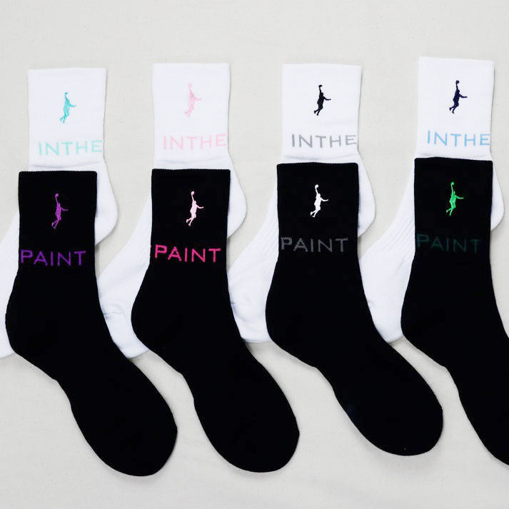 SOCKS ベーシックロゴ ジャガード ソックス バスケットボール 靴下