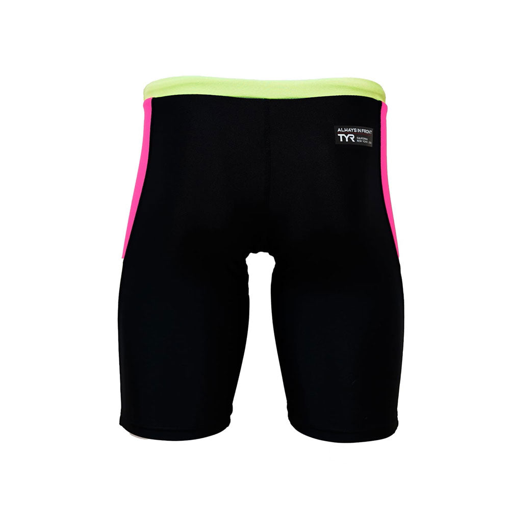 Junior Boys Long Boxer Competition Training Swimwear for Practice