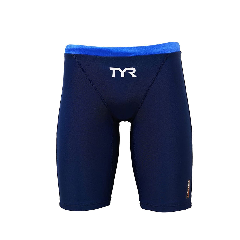 Junior Boys Long Boxer Competition Training Swimwear for Practice