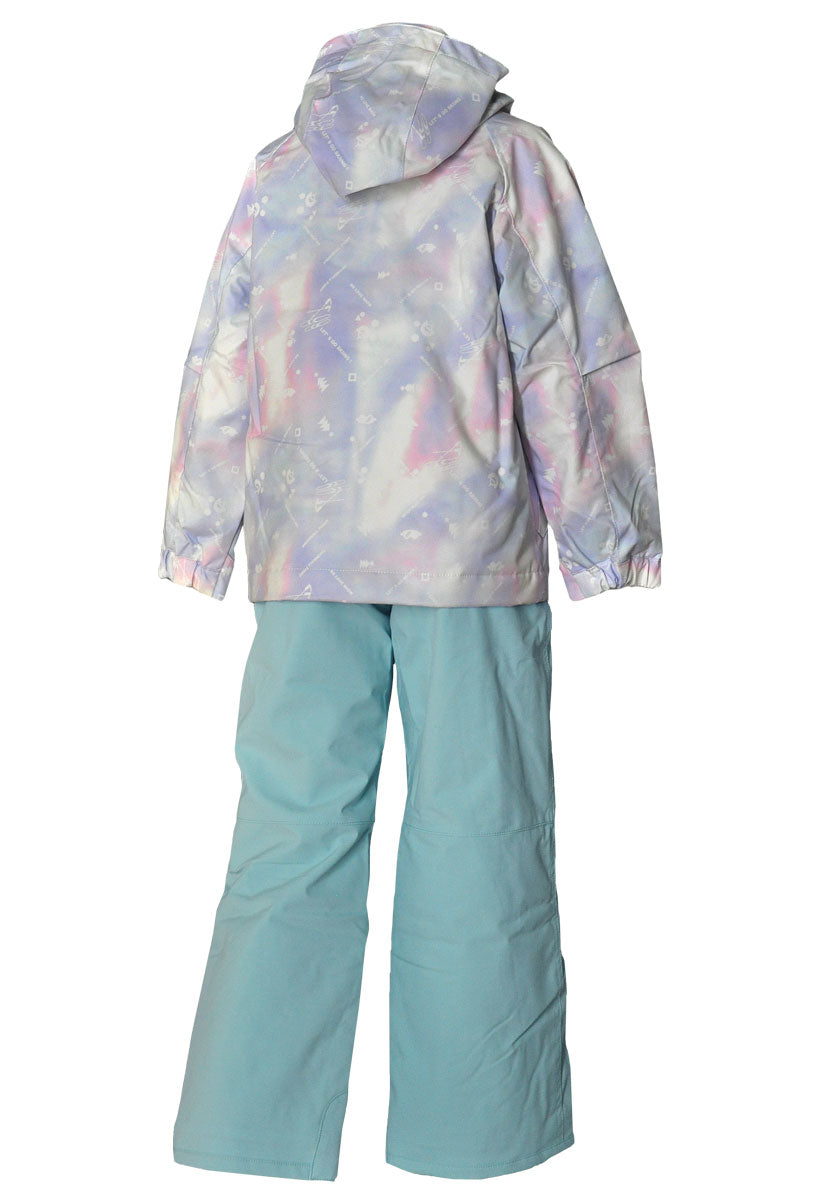 キッズ スキーウェア 上下セット 耐水圧10000mm スノースーツ セットアップ 幼稚園