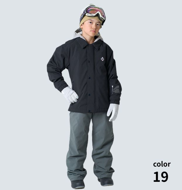 キッズ ジュニア スキーウェア 上下セット 子供用 スノースーツ