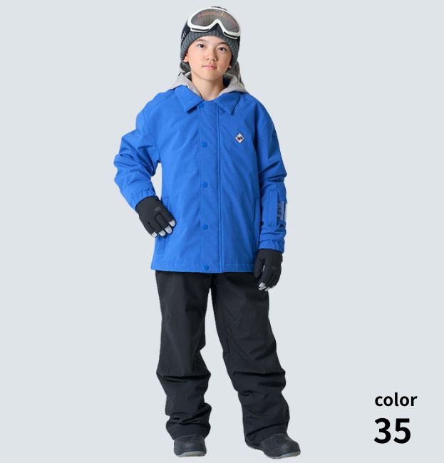 キッズ ジュニア スキーウェア 上下セット 子供用 スノースーツ