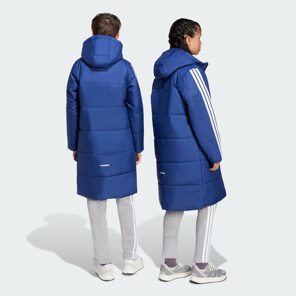 ロングコート キッズ ジュニア ベンチコート 保温性 撥水 子供用 スポーツ ウォーマー