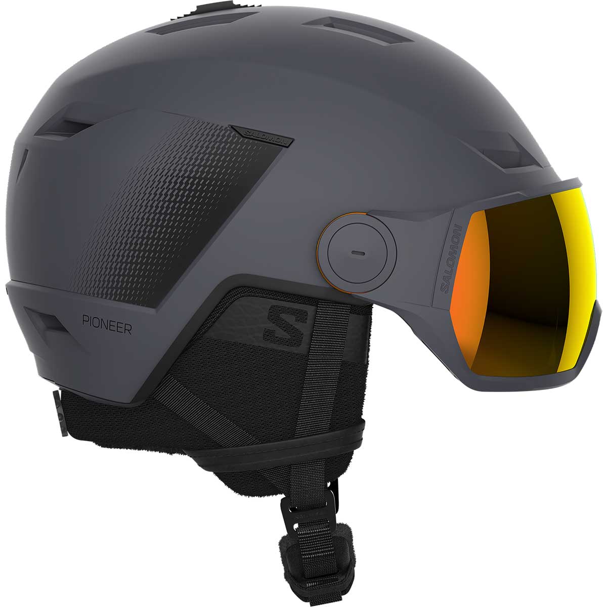 PIONEER LT VISOR Men's and Women's Snow Helmet with Visor