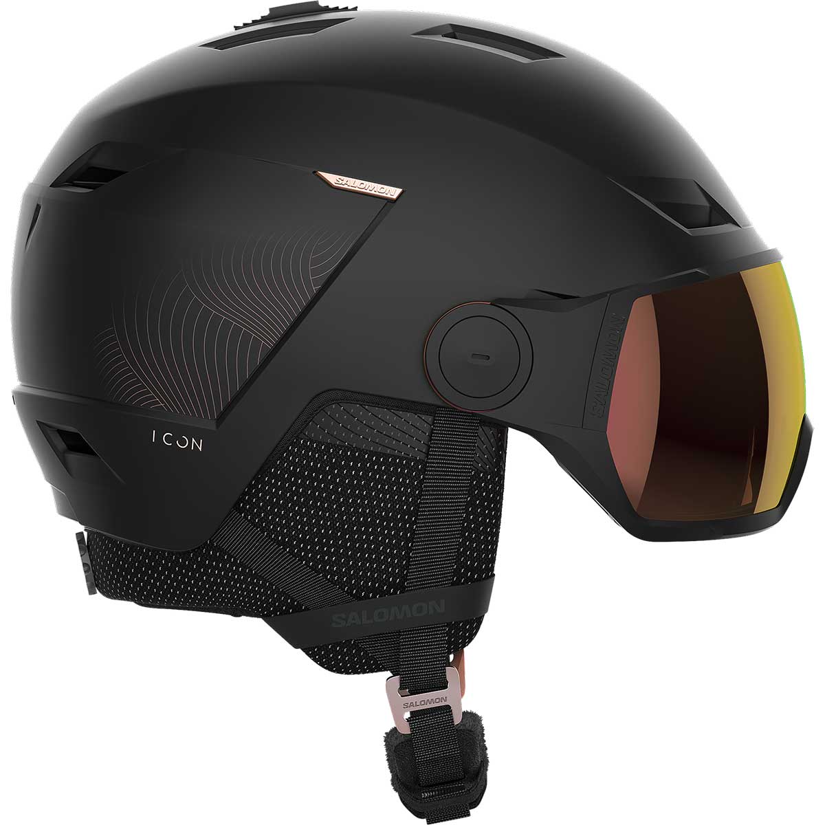 ICON LT VISOR Women's Snow Helmet with Visor