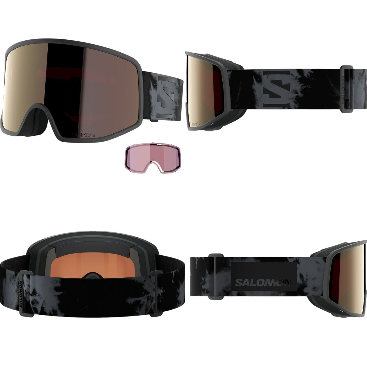 ユニセックス 大人 ゴーグル スノーゴーグル スキー スノーボード くもり防止