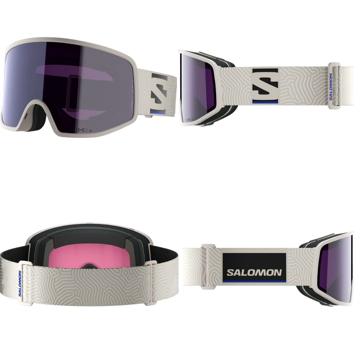 ユニセックス 大人 ゴーグル スノーゴーグル スキー スノーボード くもり防止