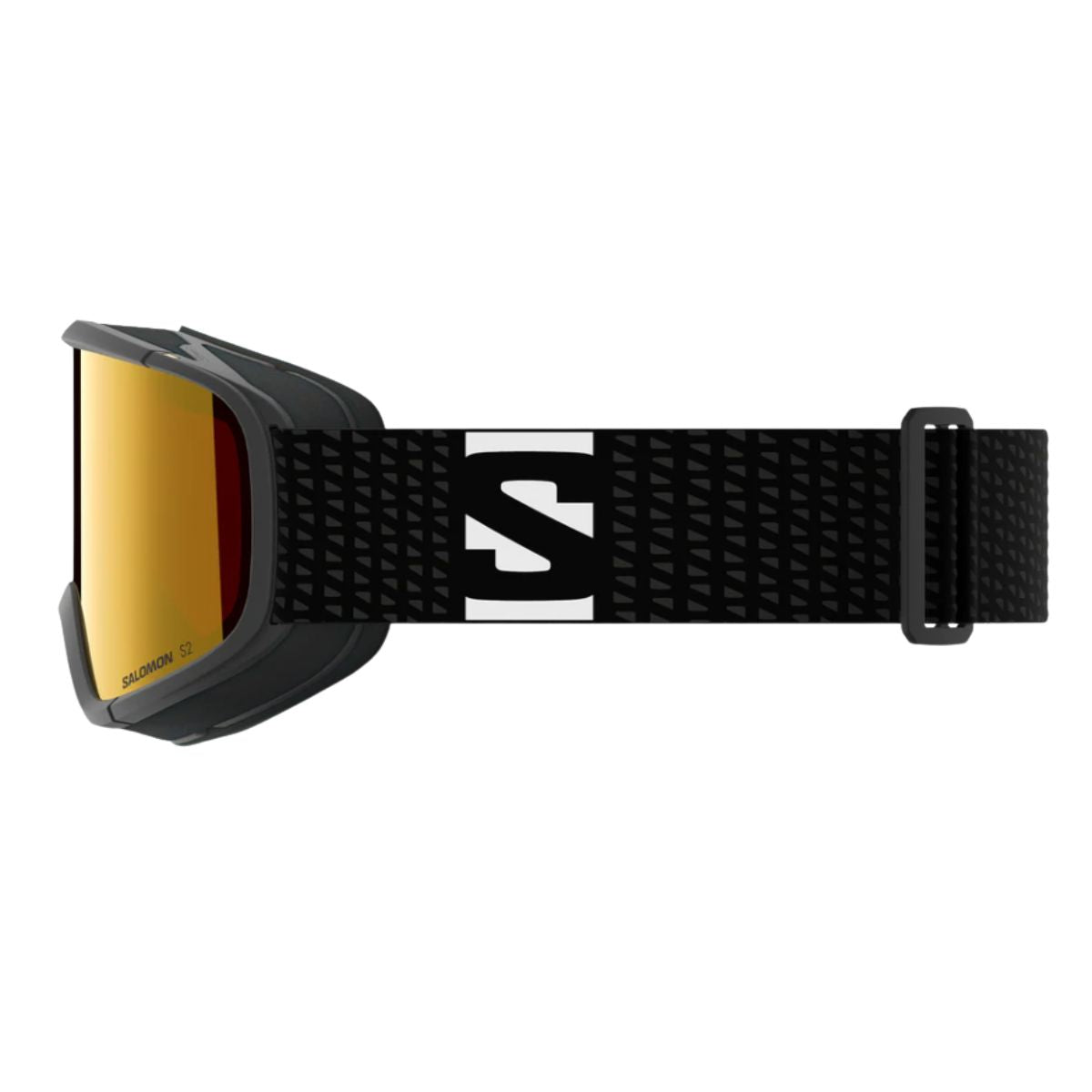 キッズ用ゴーグル スキー スノーボード LUMI BLACK/ML Mid Red