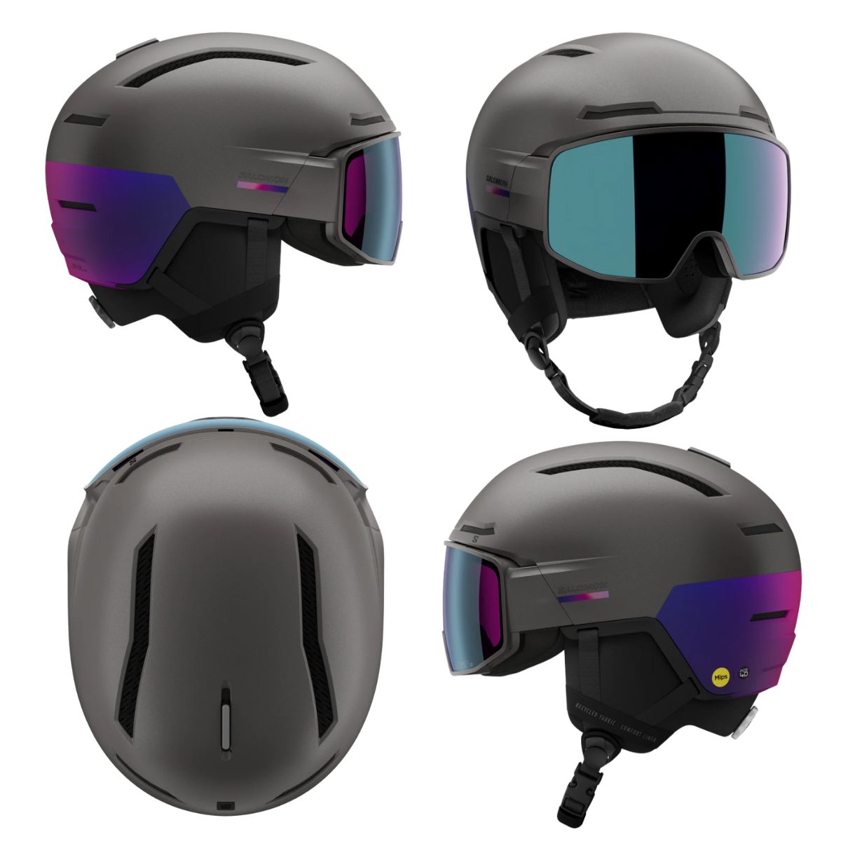 スキー スノボ ヘルメット バイザー付き DRIVER PRO SIGMA MIPS