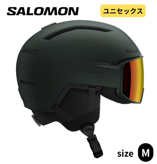 スノーボード ヘルメット 男女兼用 ゴーグル装着 バイザー付き