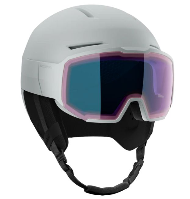 バイザー付き ヘルメット ユニセックス 眼鏡の上から装着可能