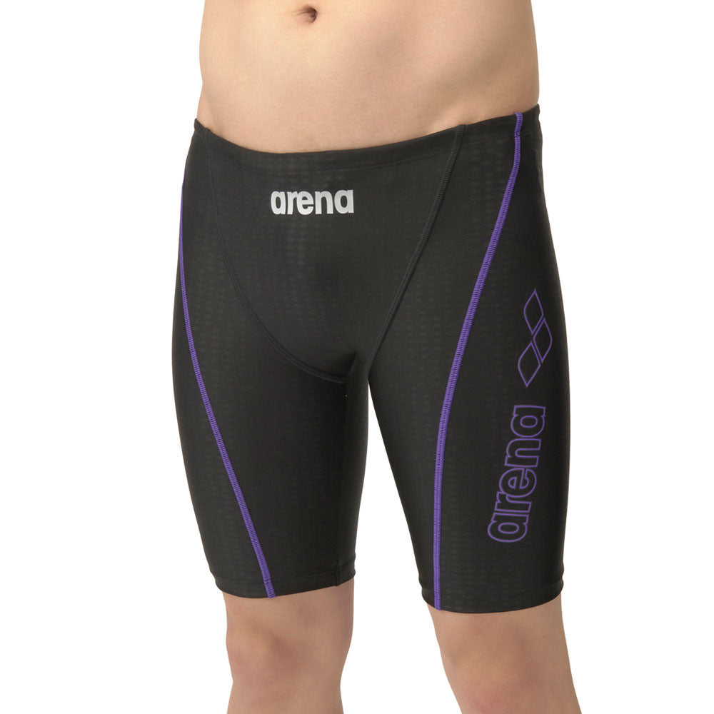 メンズ フィットネス水着  スイムスパッツ ハーフレッグ 水泳