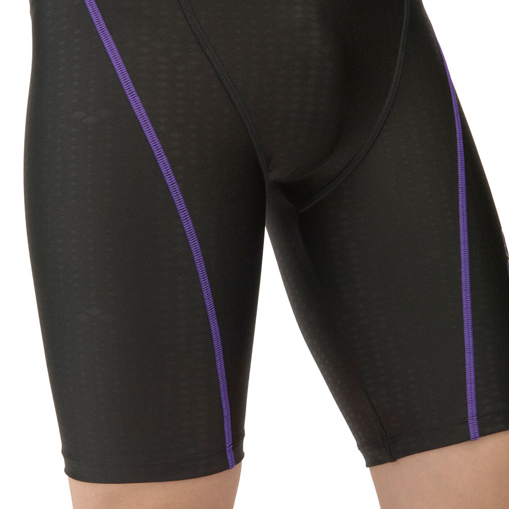 メンズ フィットネス水着  スイムスパッツ ハーフレッグ 水泳