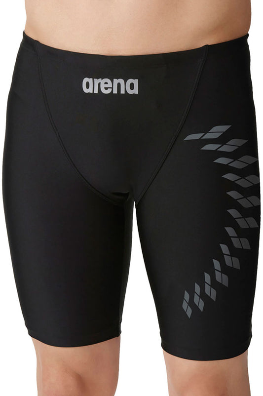 Men's Aqua Exercise Fitness Swimwear, Swim Spats, Half Leg, with Inner